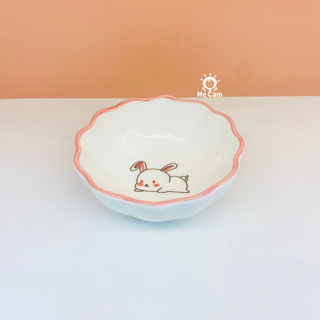 Đĩa tròn mini hình hoa