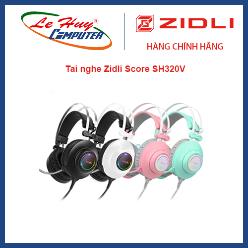 Tai nghe Gaming Zidli Score SH320V 7.1 RGB USB Có rung