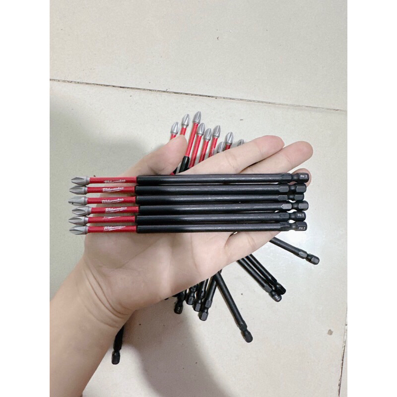 Mũi vít milwaukee ph2 sịn xò