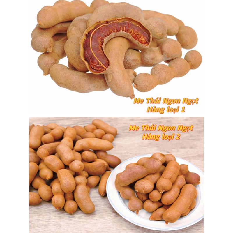 1Kg Me Thái Sấy Khô - Me ngon ngọt, mật nhiều