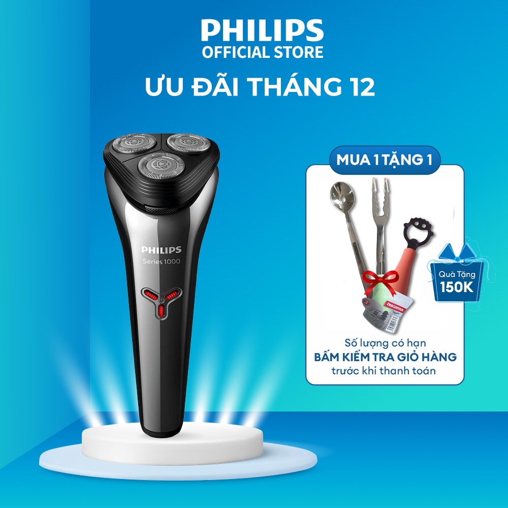 Máy cạo râu khô và ướt Philips S1301/02