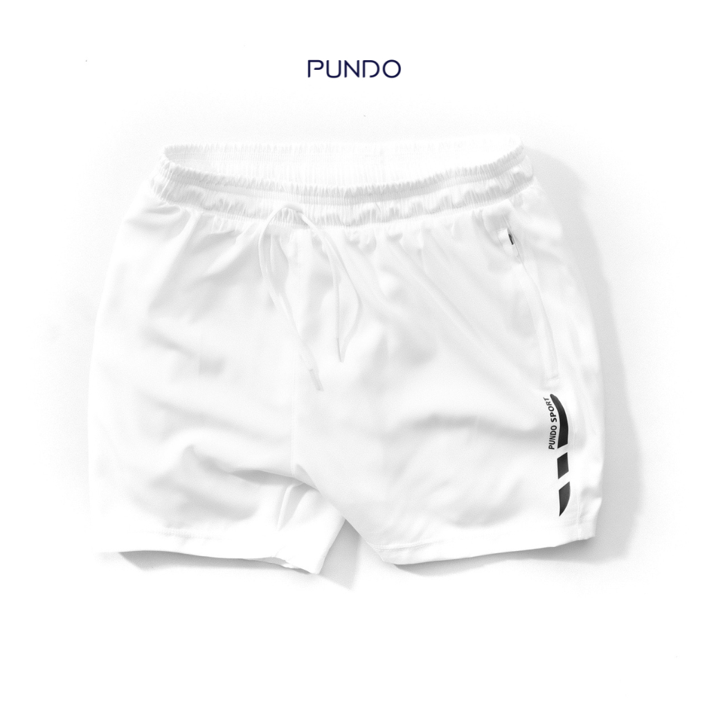 Quần short thể thao nam cao cấp chất Spandex 2 lớp PUNDO QSPD21