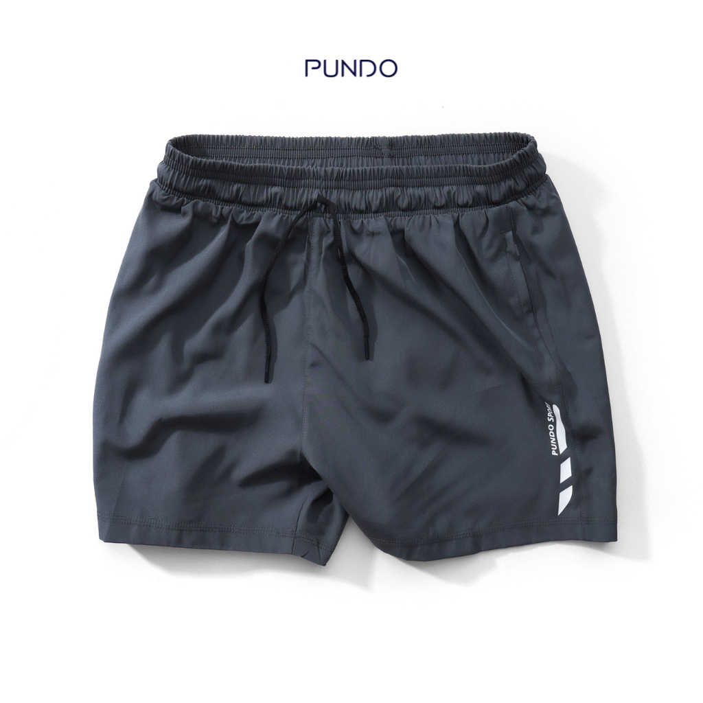 Quần short thể thao nam cao cấp chất Spandex 2 lớp PUNDO QSPD21