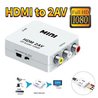 Bộ chuyển đổi HDMI sang AV- Full HD 1080 P- tặng dây usb- Bh 1 tháng lỗi đổi mới