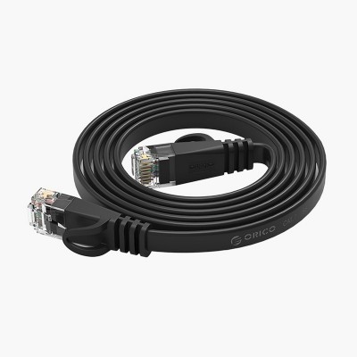 CÁP MẠNG CAT6 DẸT 20M ORICO PUG-C6B-200-BK