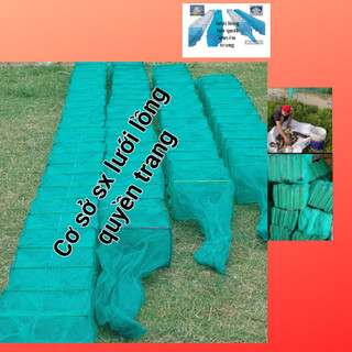 lưới lồng bát quái bắt tôm,cua ,cá, lươn,trạch dài từ 4m5 đến 8m lỗ 3li (chất mỏng)