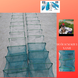 Bát quái bắt tôm cua cá 29 khung dài 8m thân 1.3cm đuôi 1cm,lưới lồng tôm cua cá 29 khung