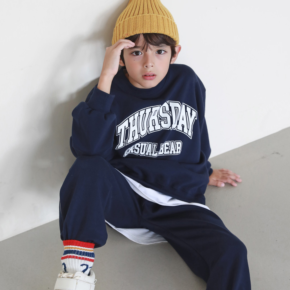 Bộ đồ thu đông Icotton cho bé hình THURSDAY BG246