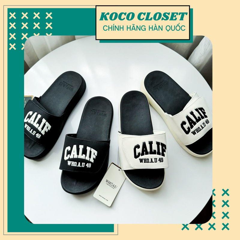 Dép đúc quai ngang WHO.A.U WHAPD1233A  siêu nhẹ chống trơn trượt