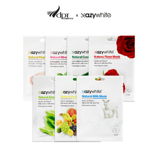 Combo 7 Mặt nạ cung cấp độ ẩm, giảm nhăn và dưỡng da trắng sáng EazyWhite 30g (Giao ngẫu nhiên)