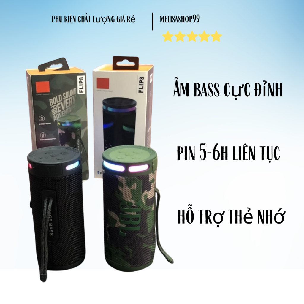 Loa JBL kết nối bluetooth JBLFlip8 melisashop99