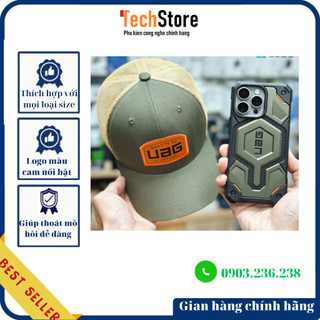 Mũ lưỡi trai uag - logo thêu - màu elemental green - nón uag