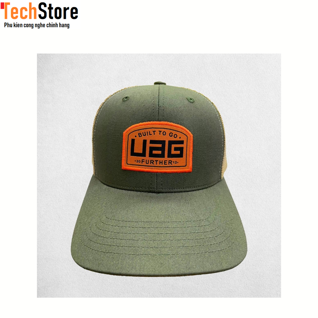 Mũ lưỡi trai UAG - Logo thêu - Màu Elemental Green - Nón UAG