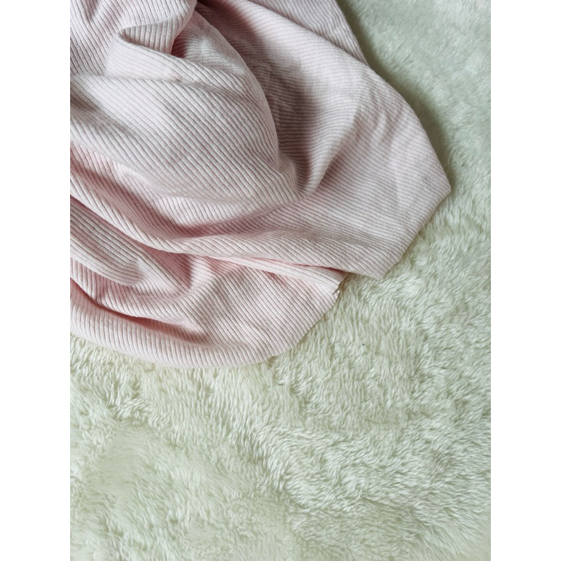 Vải thun tăm Hàn tông màu pastel