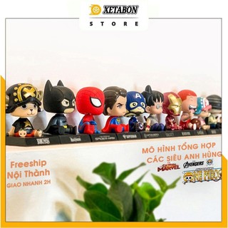 Mô hình đặt taplo biệt đội siêu anh hùng tổng hợp các mẫu avenger, onepice, 7 viên ngọc rồng, marvel, slamdunk, pubg