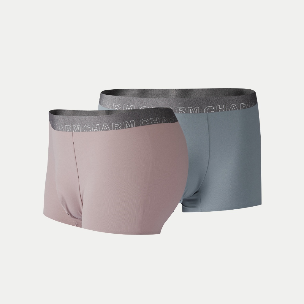 HLA - Bộ 2 quần lót nam trơn mềm mịn đàn hồi thoáng khí Two-Pack freshing solid color Underwear