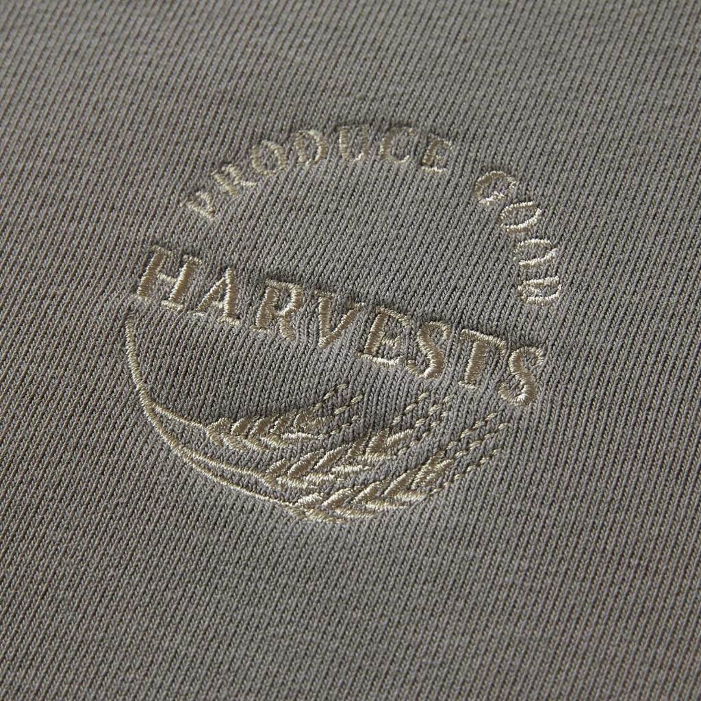 HLA - Áo thun nam dài tay mềm mịn thêu họa tiết Letter embroidered long sleeves pullover top