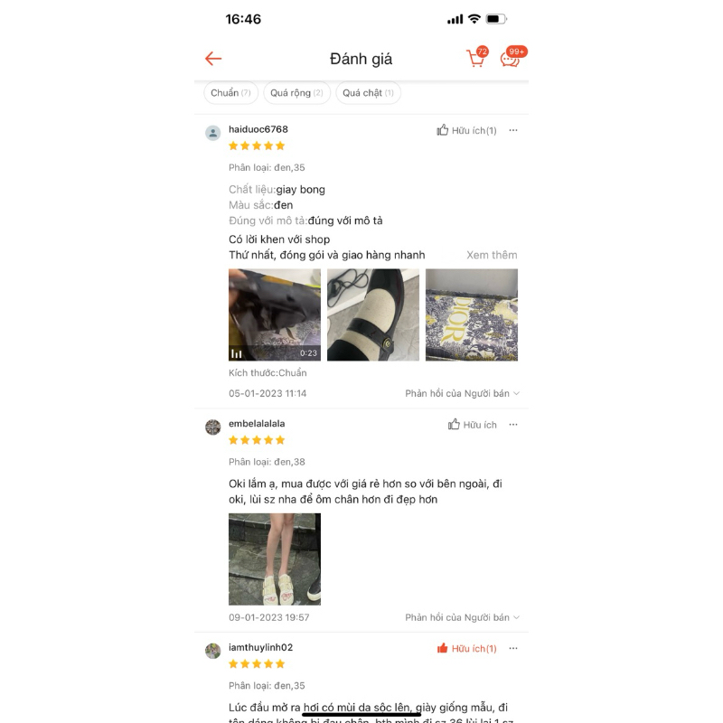 Giày bít gót đế 5cm quai ngang da bóng chất đẹp dã man fullbox