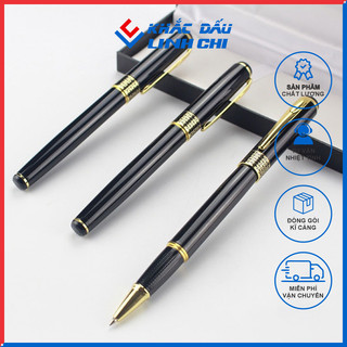 Bút ký khắc tên cao cấp BKT1, khắc logo theo yêu cầu vỏ bút làm bằng Kim loại ( Full hộp + 2 ngòi)