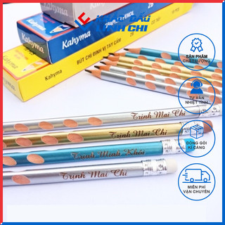 Bút chì định vị thông minh 2B khắc tên theo yêu cầu