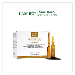 Set 5 ống Tinh chất MartiDerm Pigment Zero DSP Bright giúp dưỡng sáng đều màu da, giảm đốm sắc tố