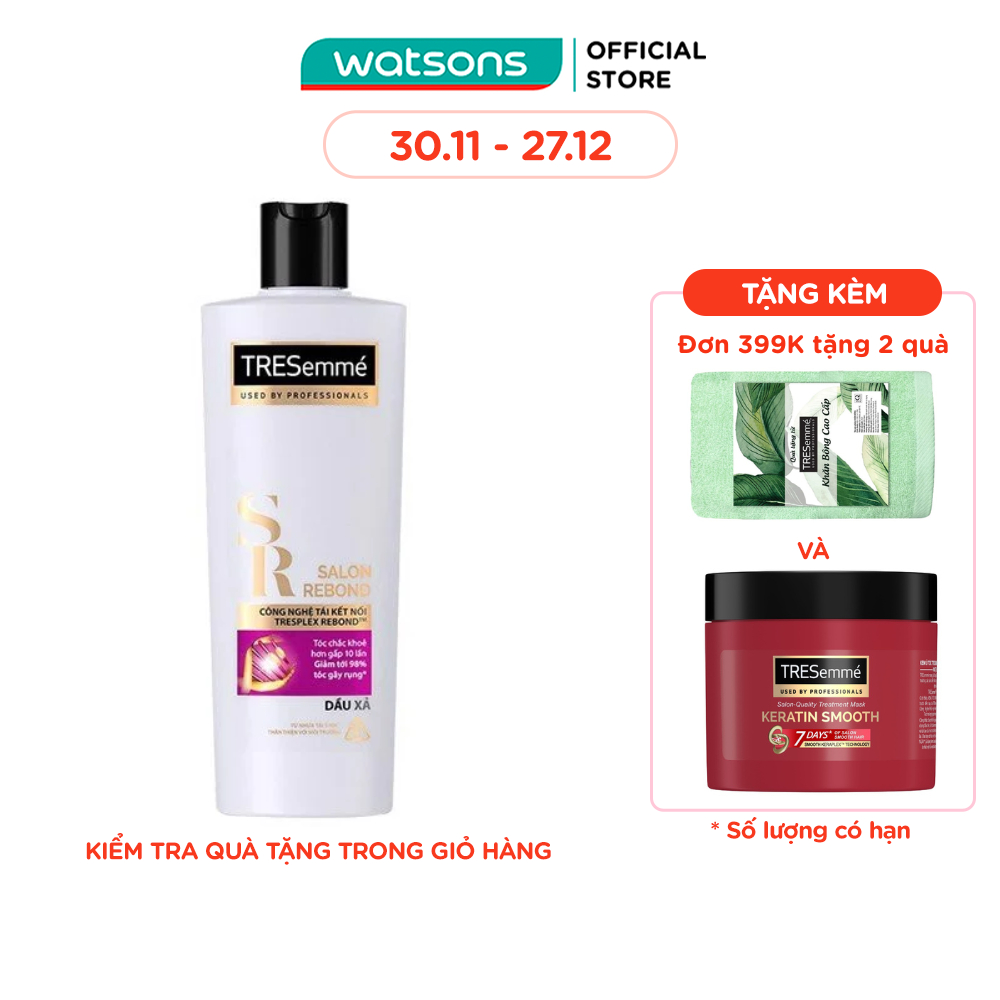 Dầu Xả Tresemmé Salon Rebond 340g (354ml)