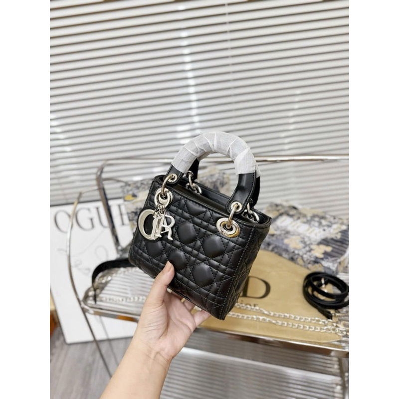 Túi lady ô vuông s18