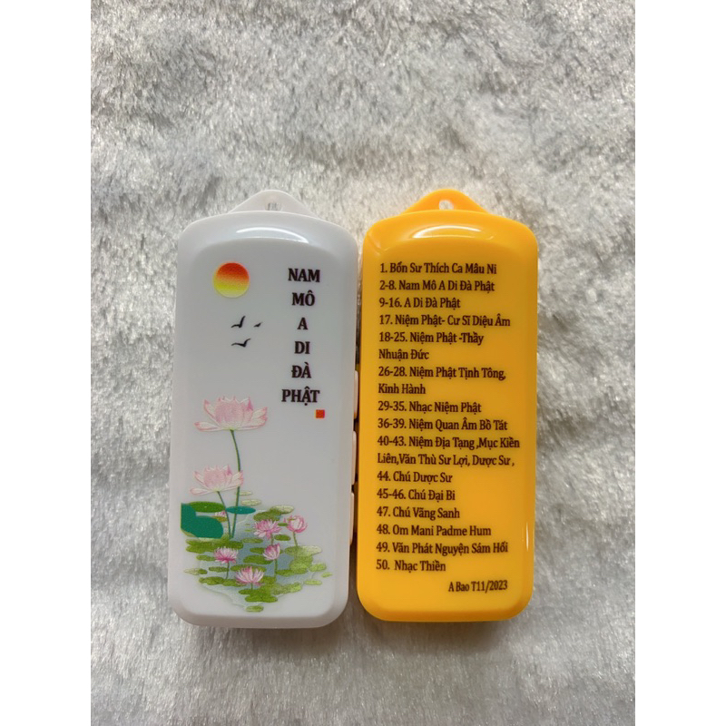 MÁY MINI 51 BÀI NIỆM PHẬT,CHÚ ĐẠI BI, CHÚ VÃNG SANH