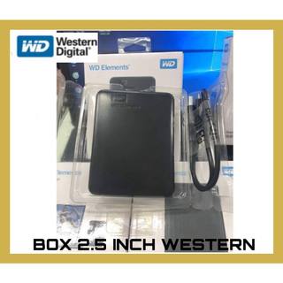 Hộp đựng ổ cứng di động hdd, sdd box 2.5 in western usb 3.0