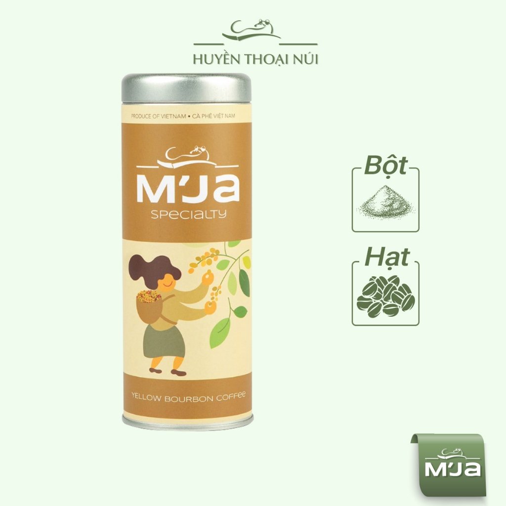 Cà phê M'JA Yellow Bourbon 190g