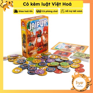 Boardgame Jaipur trò chơi 2 người giao dịch thương nhiên