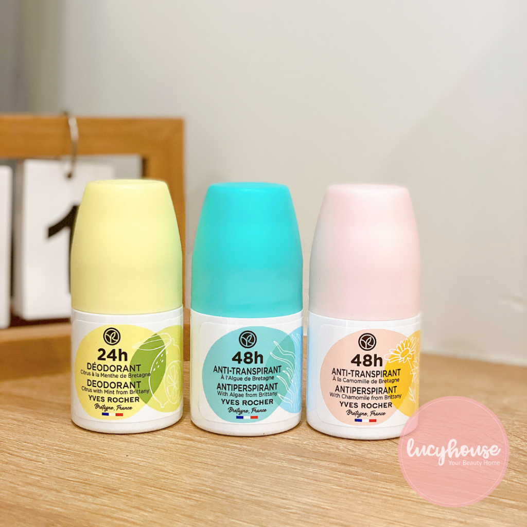 Mẫu Mới Lăn Khử Mùi 48h Yves Rocher Déodorant 50ml