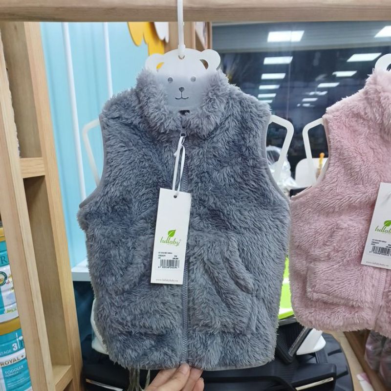 Áo gile lông cừu cho bé Dokma 9-36