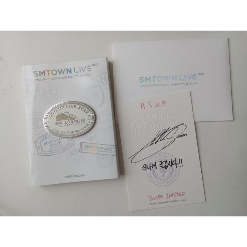 Huy hiệu SMCU Jaehyun NCT 127, official. NCT 127 JAEHYUN