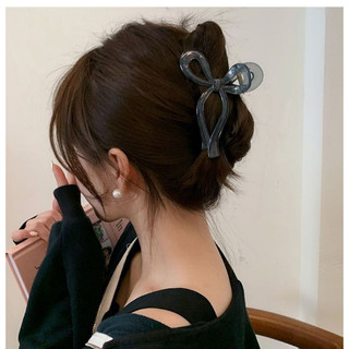 Kẹp Tóc Hình Nơ Phong Cách Hàn Quốc