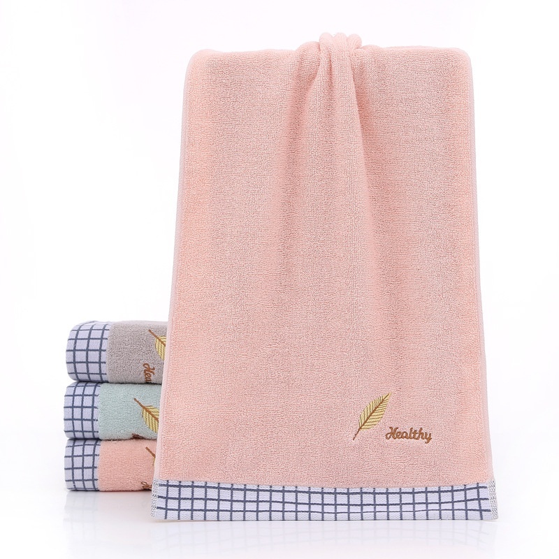 Khăn tắm cho gia đình và trẻ em 34x74 cm dày dặn, mềm mại và thấm hút siêu tốt cotton nguyên chất