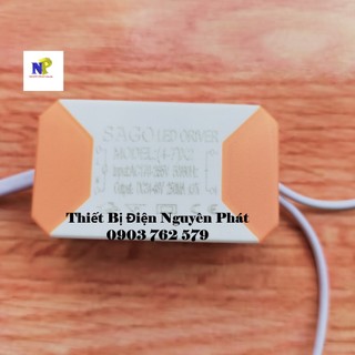 Tăng Phô [Drivier] 4-7w Đèn Led Âm Trần và Ốp Trần
