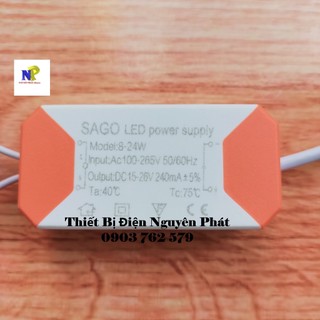 Tăng Phô [Drivier] 18-24w Đèn Led Âm Trần và Ốp Trần