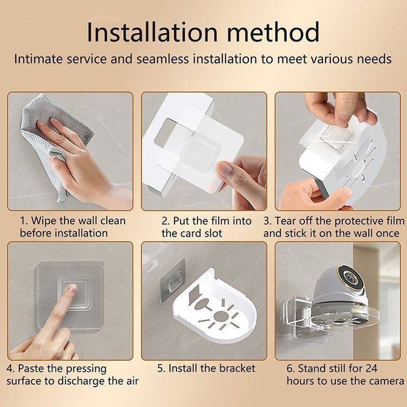 Chân đế dán tường cho camera Ezviz trong nhà, chân đế chữ L