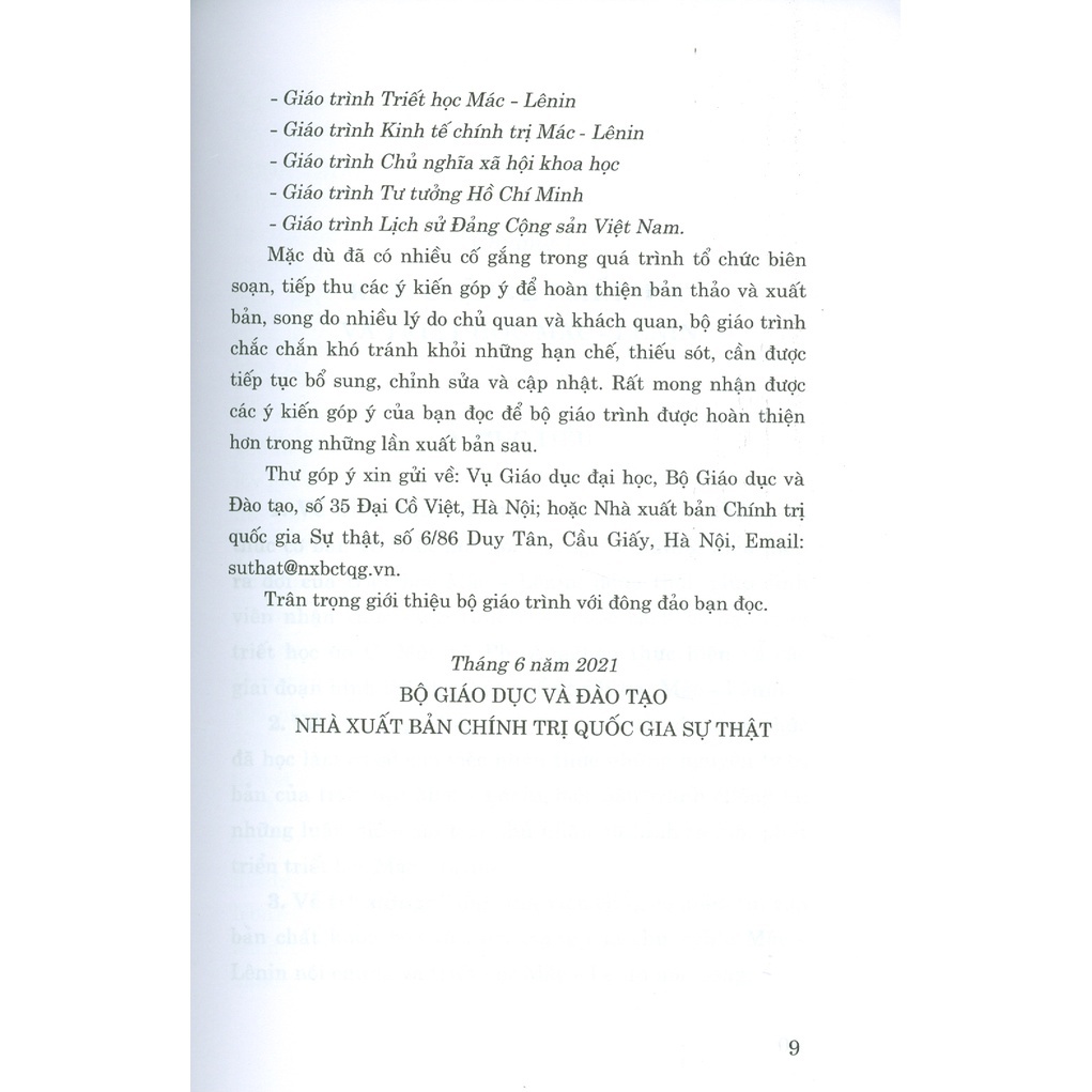 Sách - Sách - Giáo Trình Triết Học Mác - Lênin