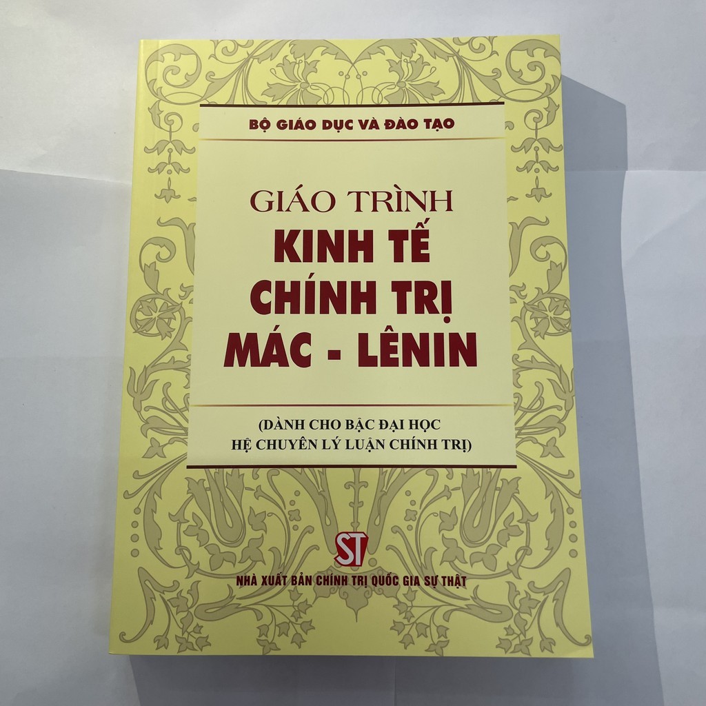 Sách-  Giáo trình Kinh tế chính trị Mác – Lênin )