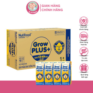 Thùng 48 hộp sữa bột pha sẵn nutifood growplus+ sữa non 110ml/180ml