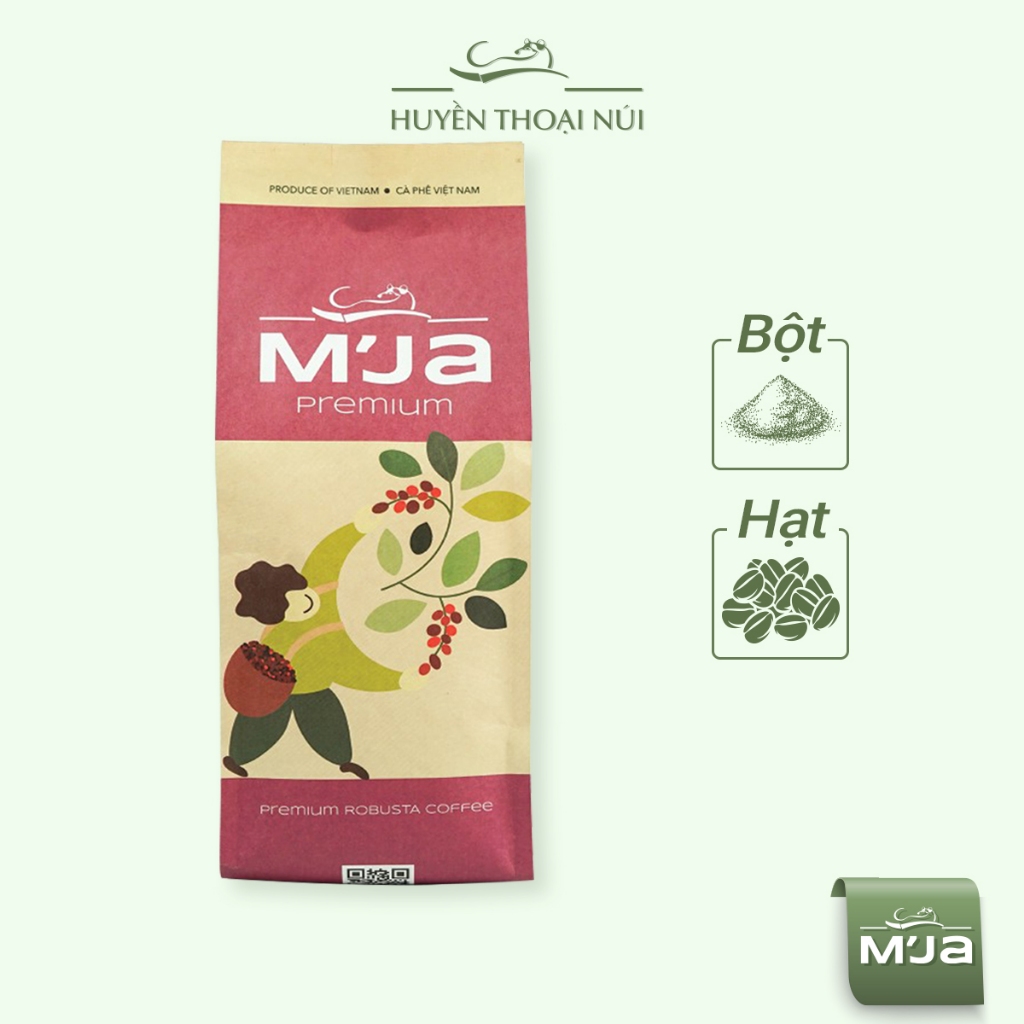 Cà phê M'JA Premium Robusta 500g