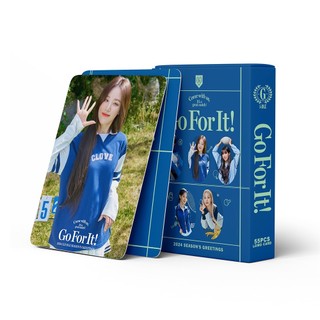 Trọn bộ 55 lomo card bo góc i-dle go for it 2024 hologram