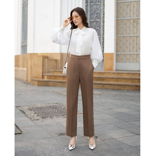 Olv - quần mabel khaki pants