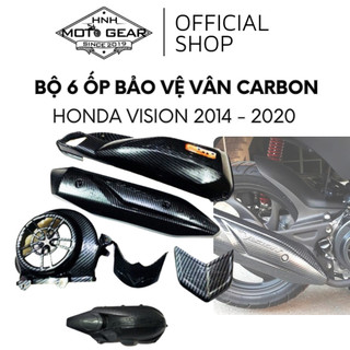 Ốp carbon cho vision 2014 - 2020 6 món