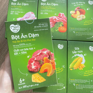 Bột ăn dặm Mămmy đủ vị cho bé [ 6m+ ]