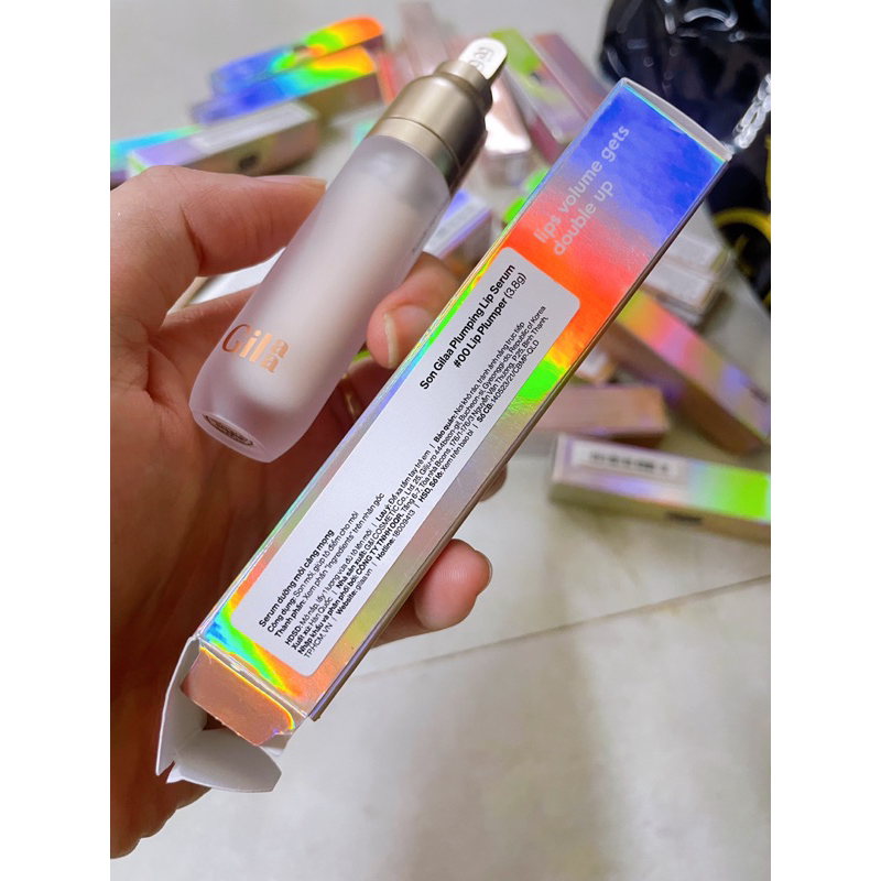 SON LÓT CĂNG MỌNG MÔI GILLA LIP SERUM 00 LIP PLUMPER