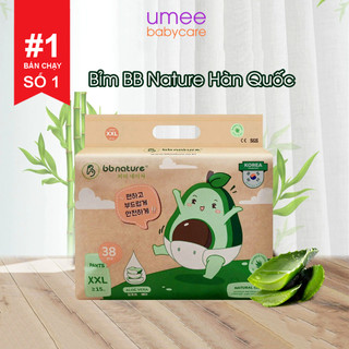 (Không Tặng Quà) Tã Bỉm Quần Dán BB Nature Hàn Quốc, Mềm Mại, Mỏng Nhẹ Đủ Size Cho Bé Từ 6-25Kg