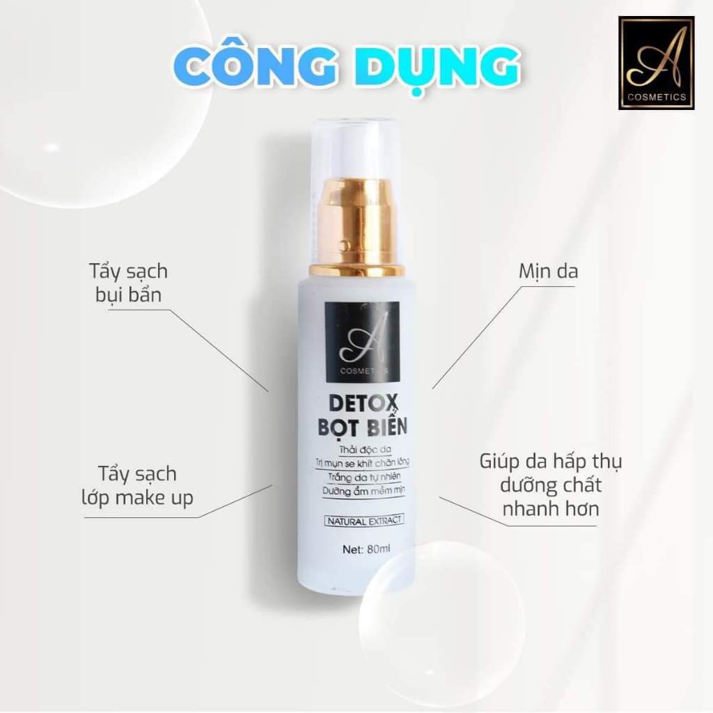 Kem Detox Bọt Biển giúp làm sạch da A Cosmetics - Mỹ phẩm Phương Anh